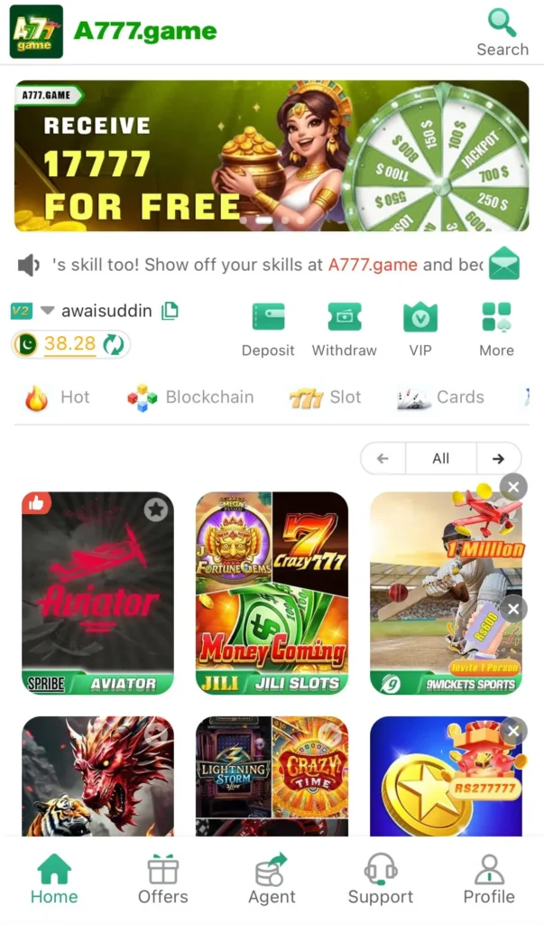 A777 Game