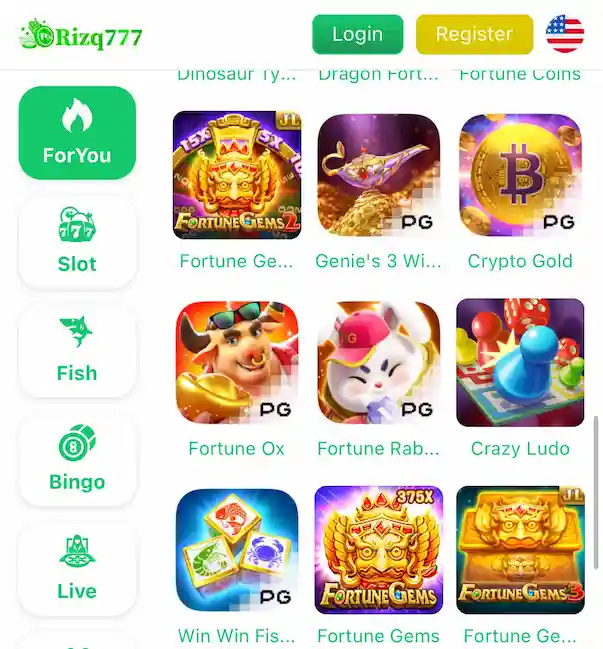 Rizq 777 Game