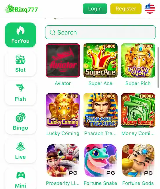 Rizq 777 Game